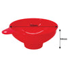 REGENT KITCHEN WIDE MOUTH CANNING FUNNEL PLASTIC RED