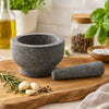 REGENT KITCHEN GRANITE MORTAR AND PESTLE 2PCS SET