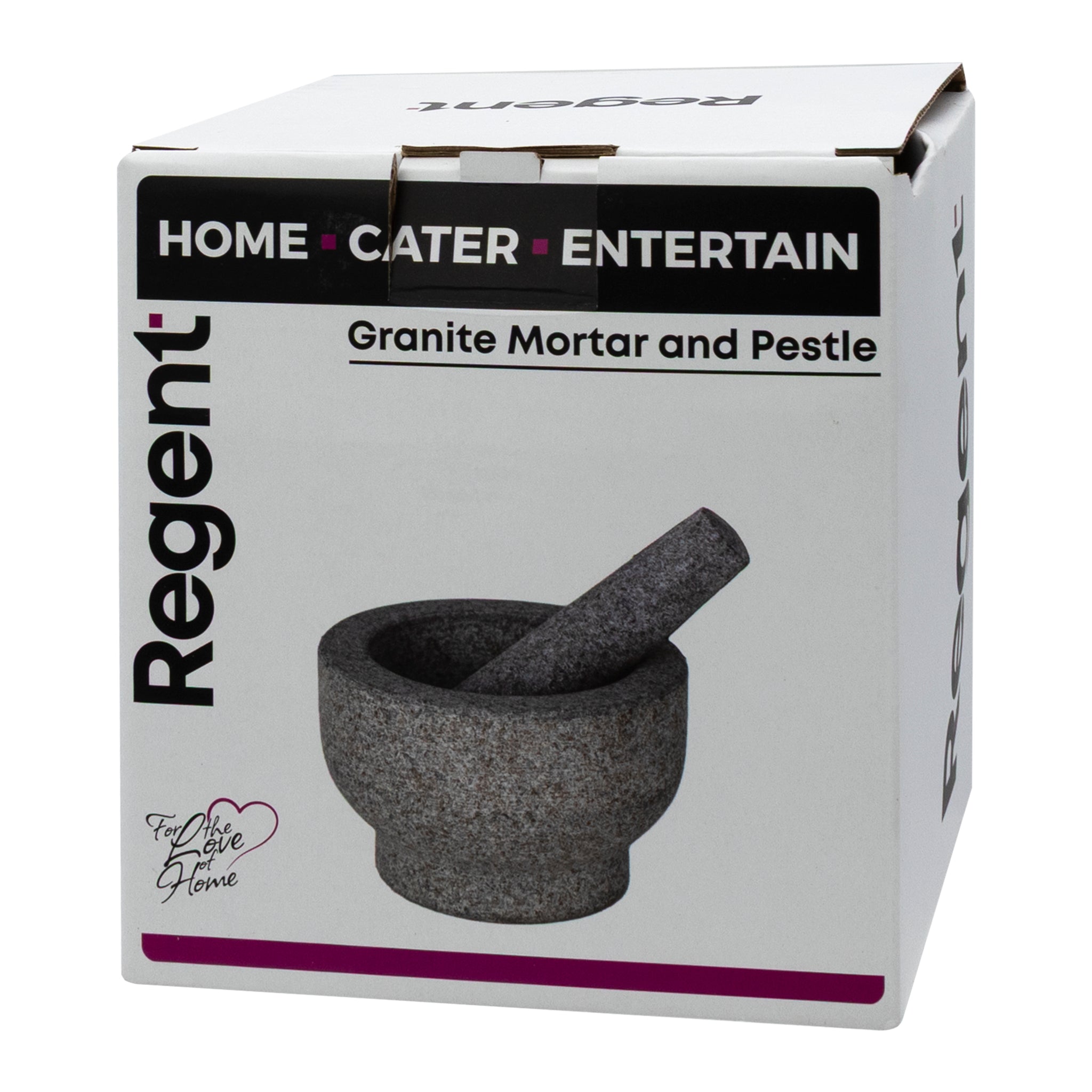 REGENT KITCHEN GRANITE MORTAR AND PESTLE 2PCS SET