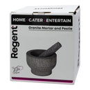 REGENT KITCHEN GRANITE MORTAR AND PESTLE 2PCS SET