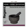 REGENT KITCHEN GRANITE MORTAR AND PESTLE 2PCS SET