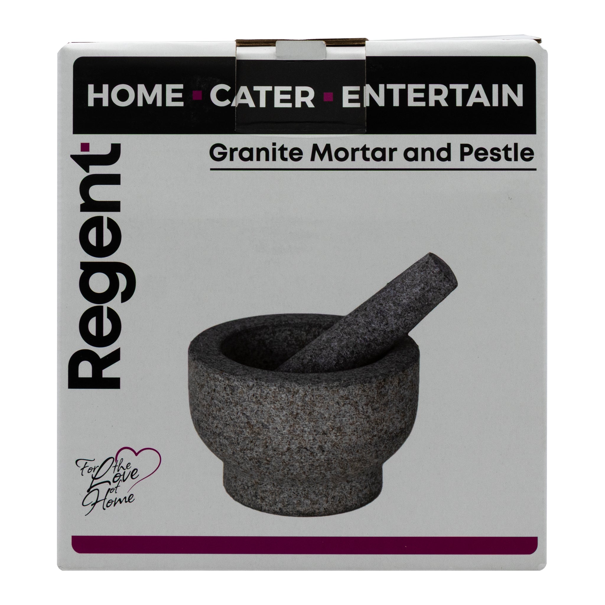 REGENT KITCHEN GRANITE MORTAR AND PESTLE 2PCS SET