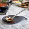 REGENT KITCHEN GREY SILICONE SPOON REST, 200MM