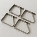 REGENT KITCHEN TABLE CLOTH CLIPS STAINLESS STEEL 4PK