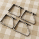 REGENT KITCHEN TABLE CLOTH CLIPS STAINLESS STEEL 4PK
