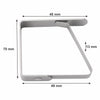 REGENT KITCHEN TABLE CLOTH CLIPS STAINLESS STEEL 4PK