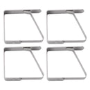 REGENT KITCHEN TABLE CLOTH CLIPS STAINLESS STEEL 4 PIECE SET