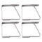 REGENT KITCHEN TABLE CLOTH CLIPS STAINLESS STEEL 4 PIECE SET