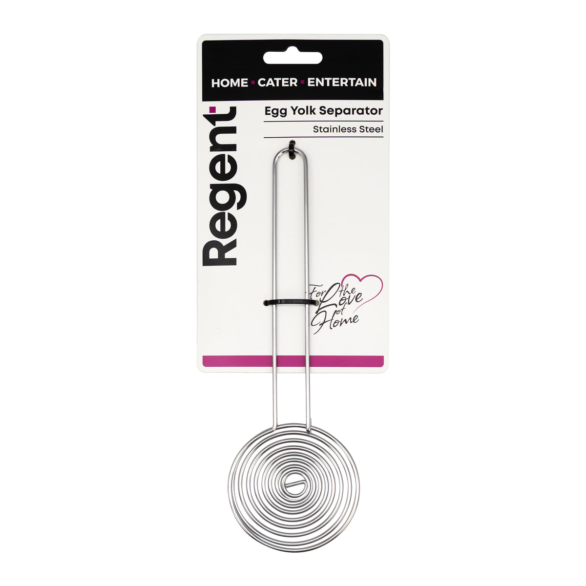 REGENT KITCHEN EGG YOLK SPIRAL SEPARATOR STAINLESS STEEL, 215MM