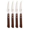 REGENT KITCHEN STEAK KNIVES WITH WOODEN HANDLES 4PK, 222MM