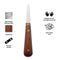 REGENT KITCHEN OYSTER SHUCKING KNIFE WITH ROSEWOOD HANDLE, 160MM