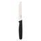 REGENT KITCHEN PARING KNIVES WITH BLACK HANDLES 3 PIECE SET, 207MM