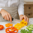 REGENT CUTLERY STEAK KNIFE WITH ROUND TIP WITH PP BLACK HANDLE 12PK, 210MM