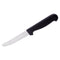 REGENT KITCHEN STEAK KNIVES WITH ROUND TIPS AND BLACK HANDLES 6 PACK, (213X25X12MM)