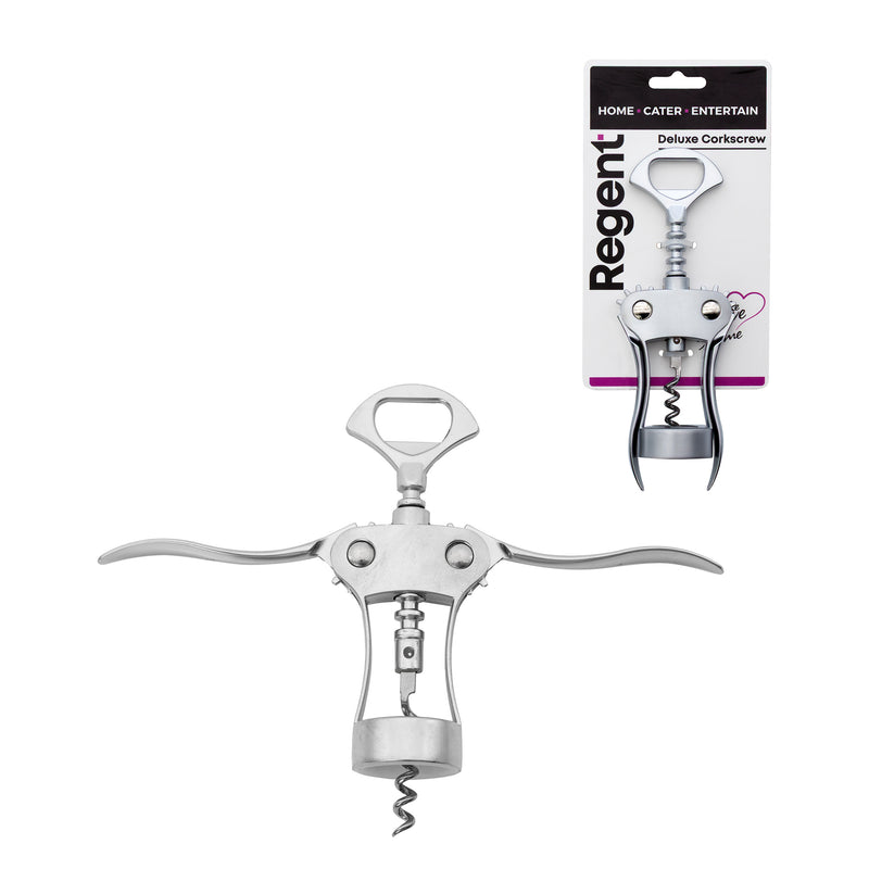 REGENT KITCHEN DELUXE CORKSCREW BOTTLE OPENER, 190MM