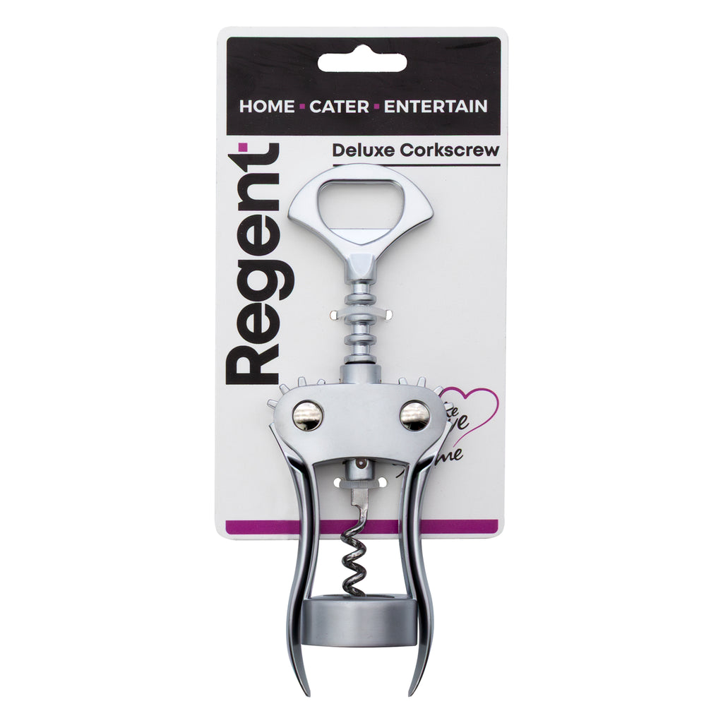 REGENT KITCHEN DELUXE CORKSCREW BOTTLE OPENER, 190MM