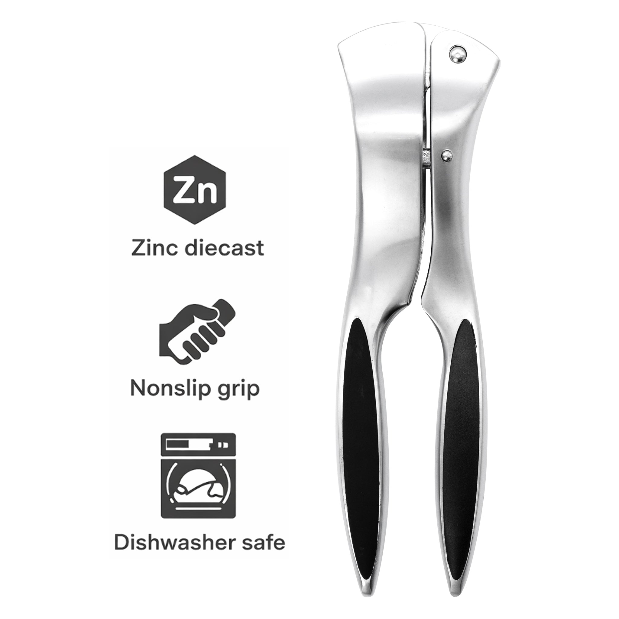 REGENT KITCHEN DELUXE GARLIC PRESS, 170MM