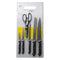 REGENT KITCHEN KNIVES (5), SCISSOR & CUTTING BOARD 7 PIECE SET