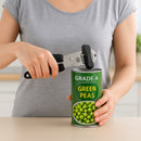 REGENT KITCHEN CAN OPENER BLACK HEAVY DUTY, 215MM