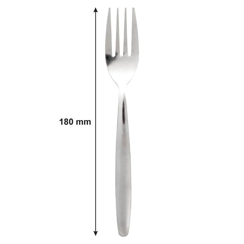 REGENT CUTLERY AUSTWIND (ELOFF) DESSERT FORK ST STEEL, 6PK