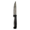 REGENT KITCHEN JUMBO STEAK KNIFE WITH BLACK PP HANDLE 4 PCE SET, (30X15X240MM)