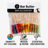 BAR BUTLER COCKTAIL UMBRELLAS 24 PIECES, (100MM)