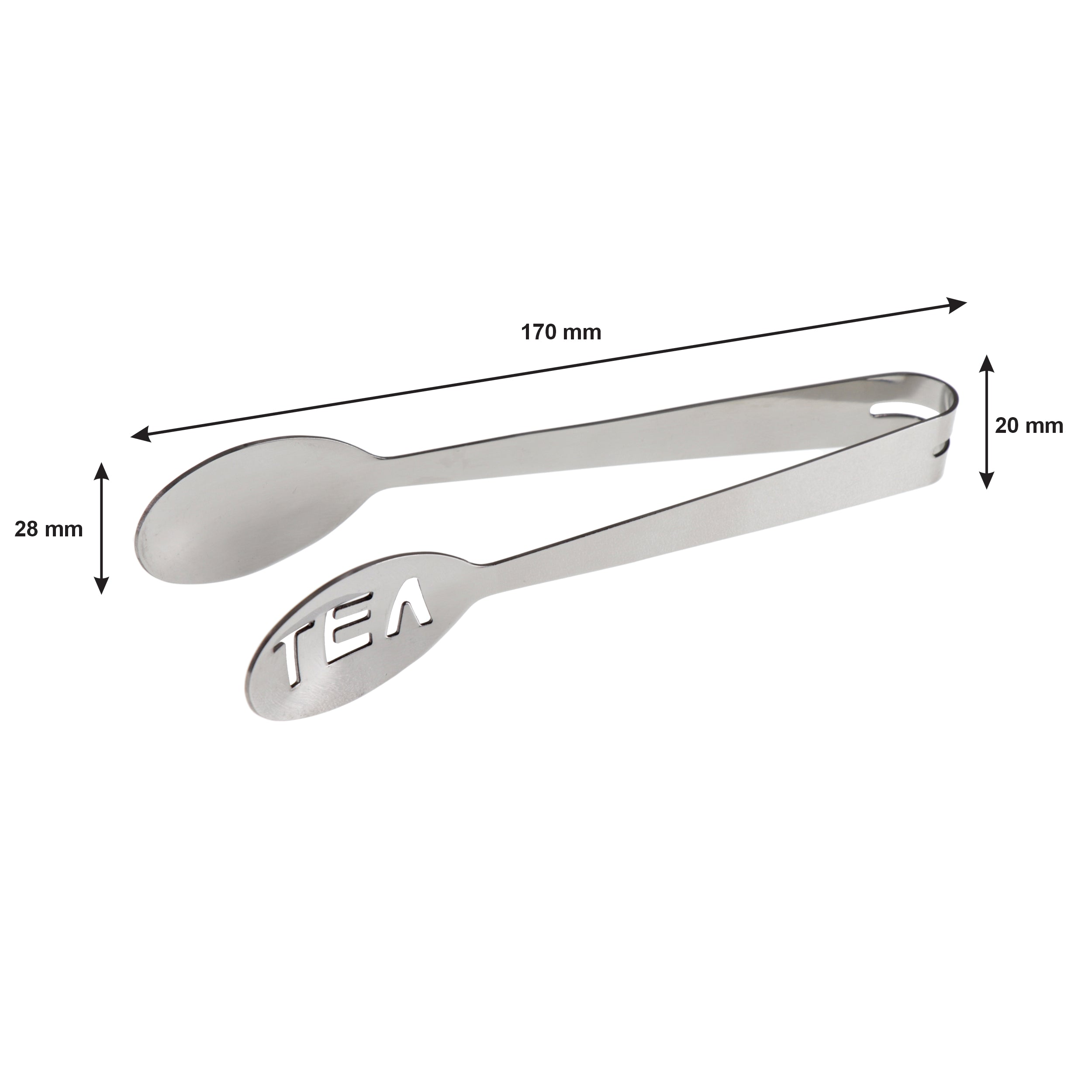 REGENT 'TEA' TEABAG SQUEEZER TONG STAINLESS STEEL