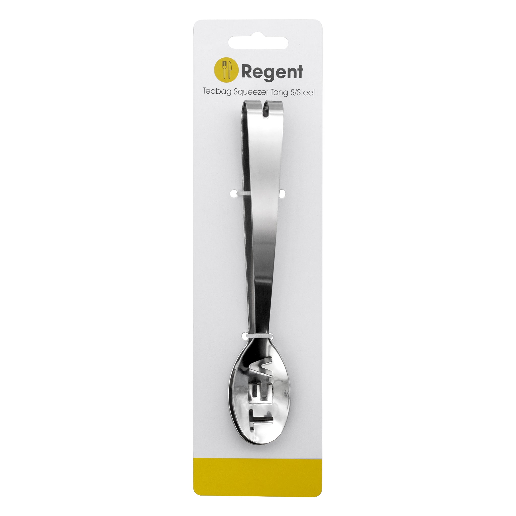REGENT 'TEA' TEABAG SQUEEZER TONG STAINLESS STEEL