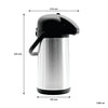 REGENT VACUUM AIRPOT DOUBLE WALL PUMP ACTION STAINLESS STEEL, 2.2L