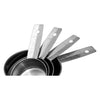 REGENT BAKEWARE DELUXE MEASURING CUP ST STEEL 4PC SET, 60/80/125/250ML