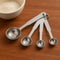 REGENT BAKEWARE DELUXE MEASURING SPOONS ST STEEL 4PCS SET, 1/4TSP-1TBSP