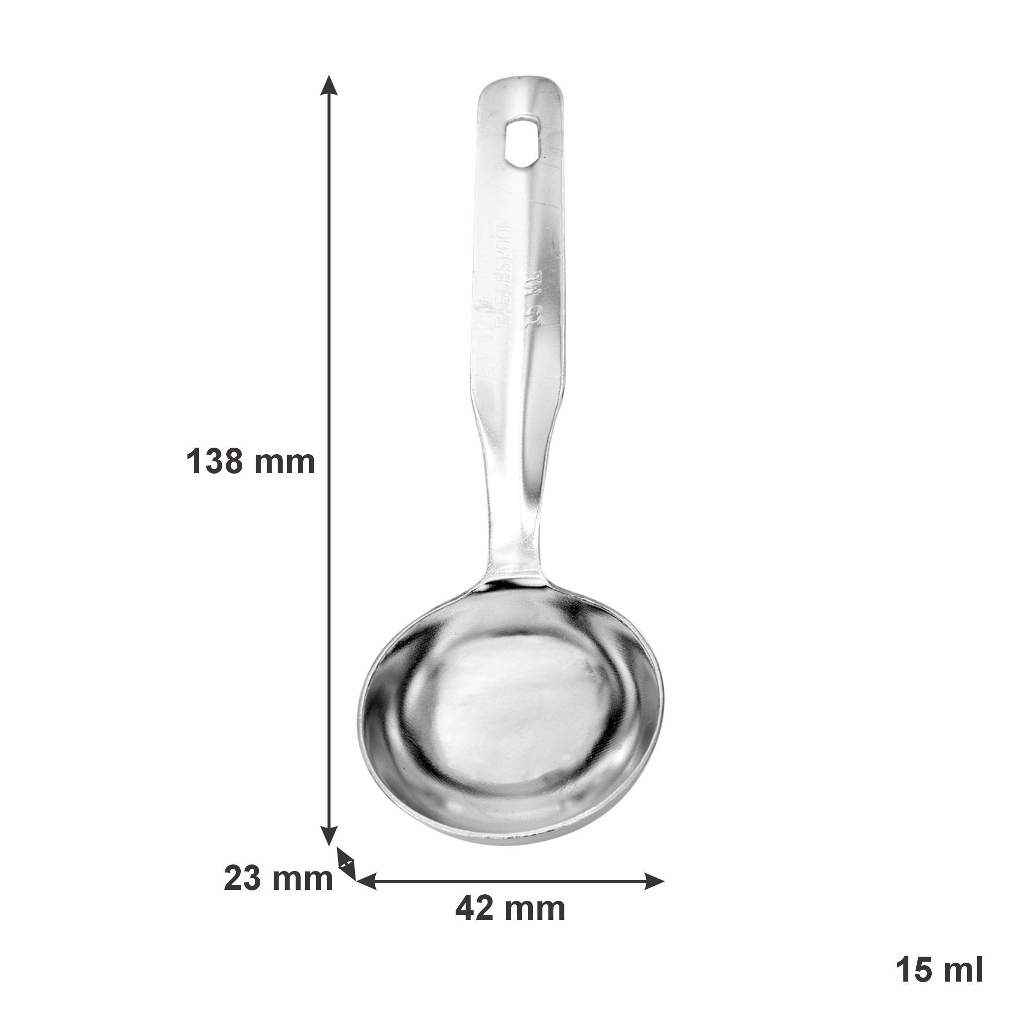 REGENT BAKEWARE DELUXE MEASURING SPOONS ST STEEL 4PK SET, 1/4TSP-1TBSP