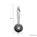 REGENT BAKEWARE DELUXE MEASURING SPOONS ST STEEL 4 PCE SET, 1/4TSP-1TBSP (135X40X25MM)