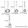 REGENT BAKEWARE DELUXE MEASURING SPOONS ST STEEL 4PK SET, 1/4TSP-1TBSP