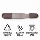 REGENT BAKEWARE ADJUSTABLE MEASURING SPOON GREY PLASTIC, 1/8TSP-1TBSP l 0.5ML-13ML