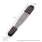 REGENT BAKEWARE ADJUSTABLE MEASURING SPOON GREY PLASTIC 1/8TSP-1 TBSP l 0.5ML-13ML, (219X35X18MM)