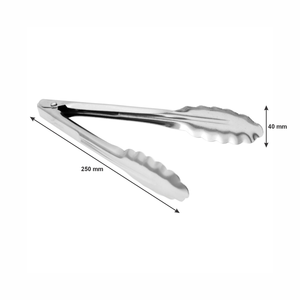REGENT UTILITY TONG STAINLESS STEEL, 250MM