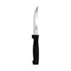 REGENT CUTLERY STEAK KNIFE WITH SHARP TIP WITH PP BLACK HANDLE, (215X24X10MM)