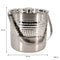 BAR BUTLER ICE BUCKET HAMMERED WITH LID, 2LT (165X155MM DIA)