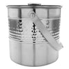 BAR BUTLER ICE BUCKET HAMMERED WITH LID ST STEEL, 2.7L