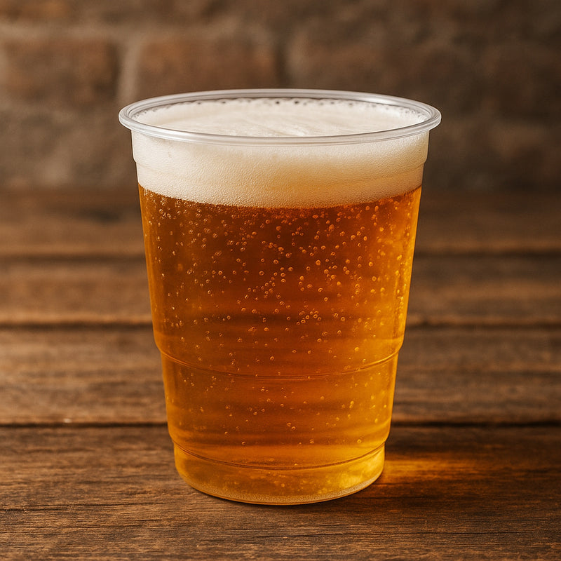 BAR BUTLER FESTIVAL CUP PP PLASTIC 6 PACK, 500ML - 95MM DIA
