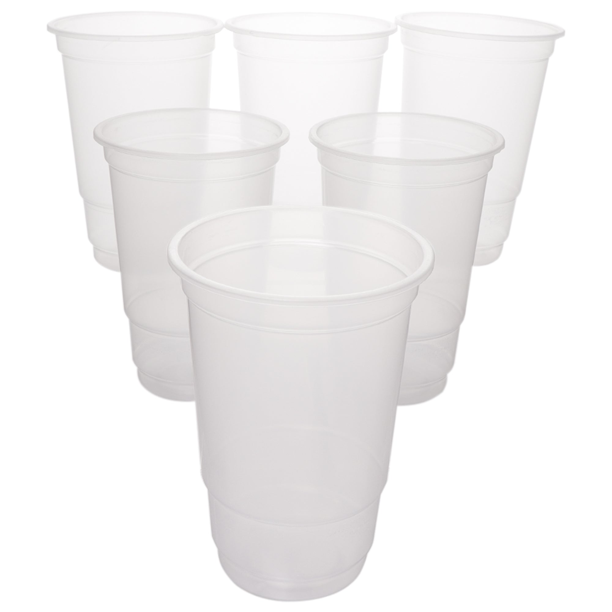 BAR BUTLER FESTIVAL CUPS PP PLASTIC 500ML 6PK, 95MM DIA