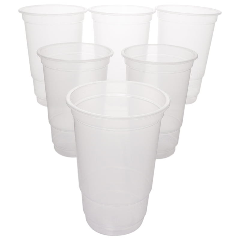 BAR BUTLER FESTIVAL CUP PP PLASTIC 6 PACK, 500ML (95MM DIAX135MM)