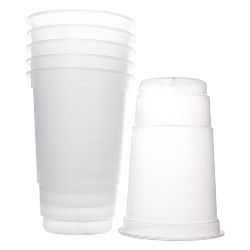 BAR BUTLER FESTIVAL CUP PP PLASTIC 6 PACK, 500ML (95MM DIAX135MM)
