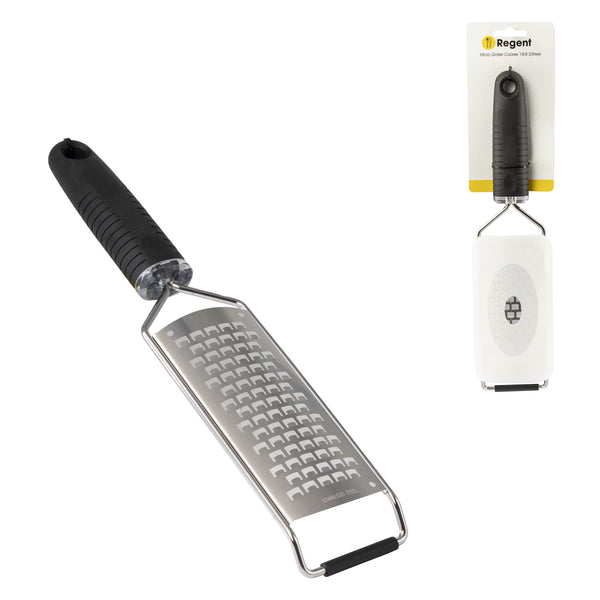REGENT KITCHEN MICRO GRATER COARSE 18/8 STAINLESS STEEL, (300X65X20MM)