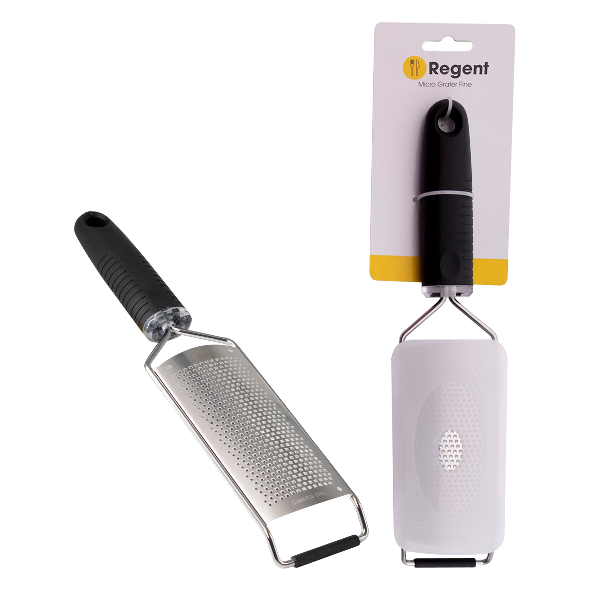 REGENT KITCHEN MICRO GRATER FINE 18/8 STAINLESS STEEL, 300MM