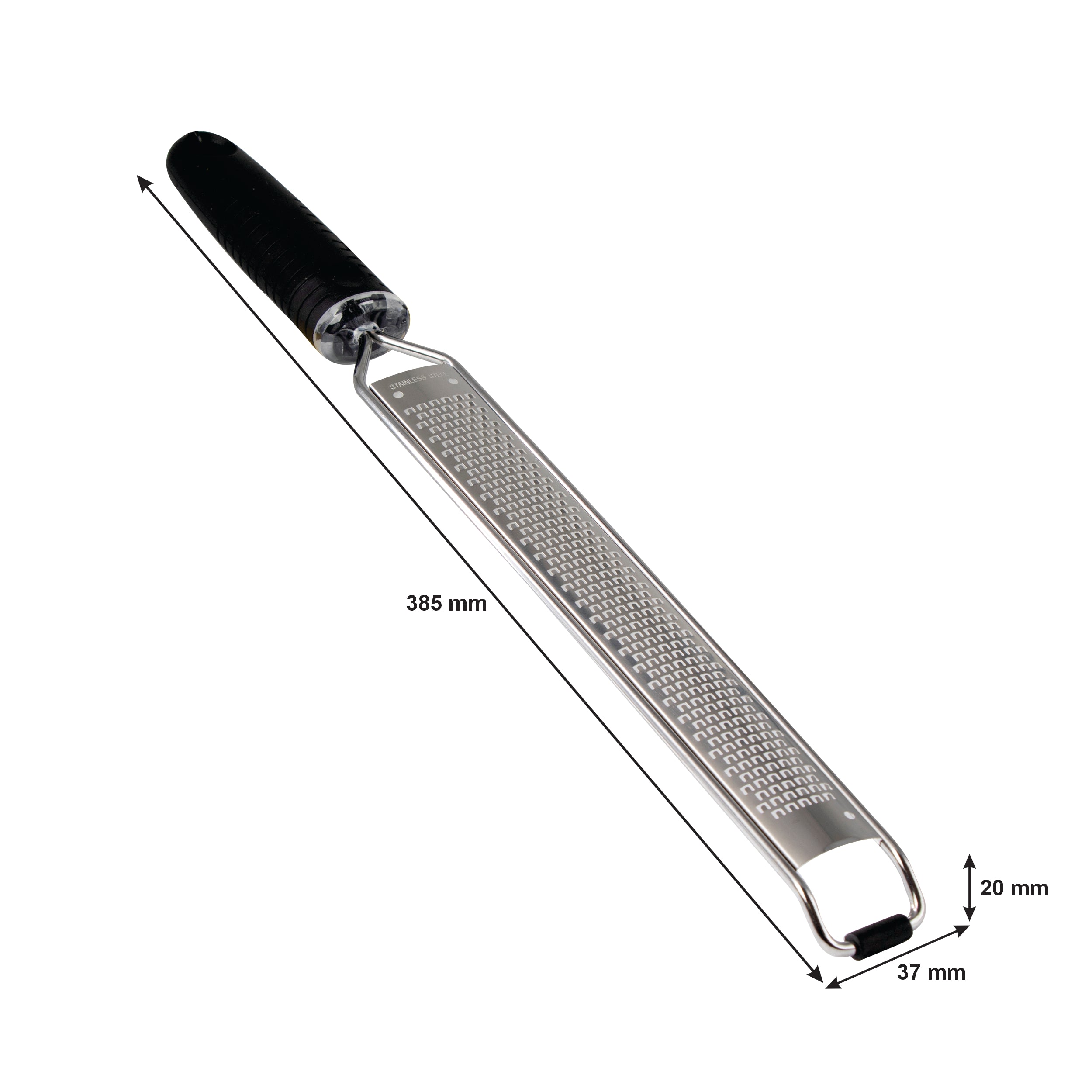 REGENT KITCHEN MICRO GRATER NARROW 18/8 STAINLESS STEEL, 385MM