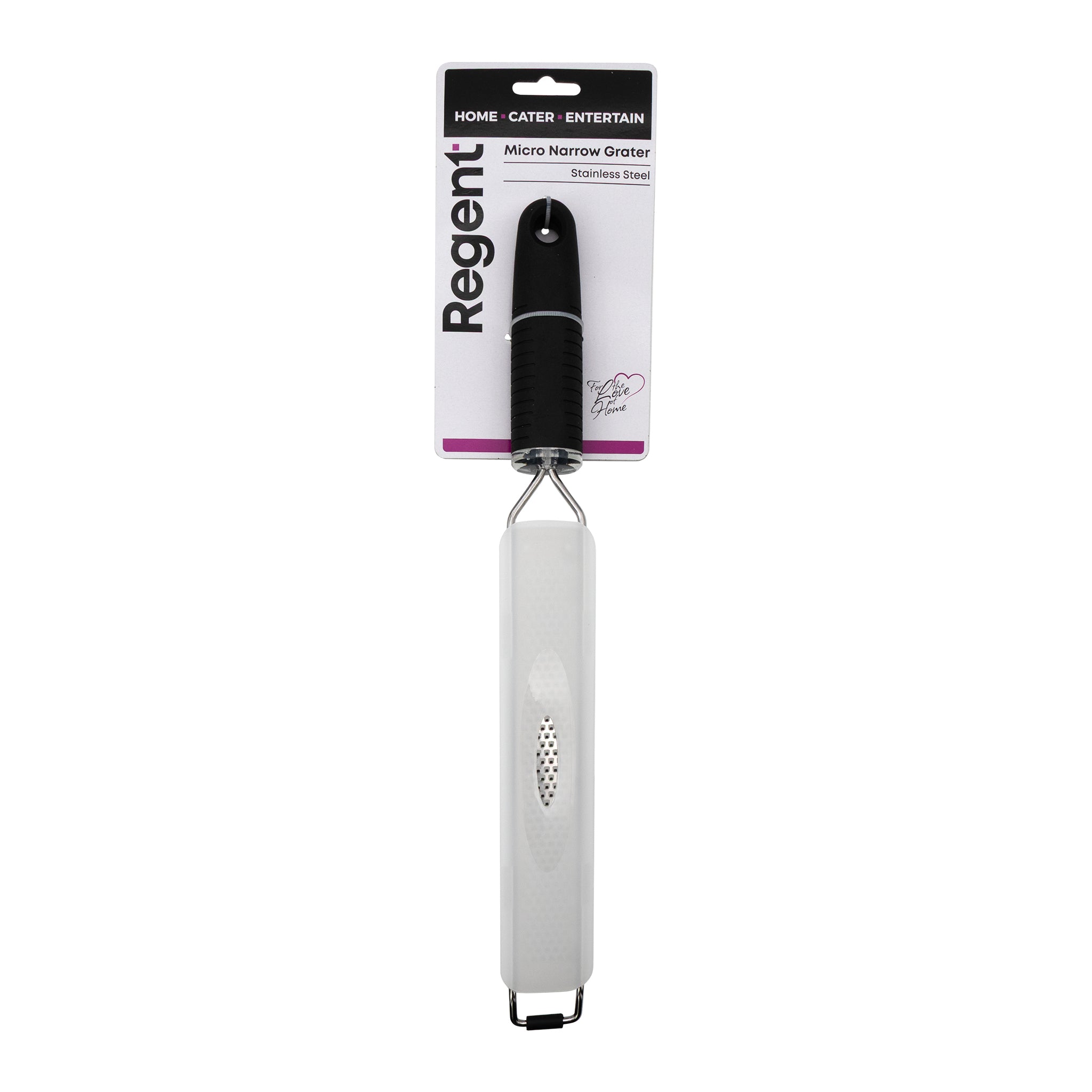 REGENT KITCHEN MICRO GRATER NARROW 18/8 STAINLESS STEEL, 385MM