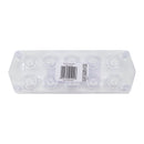 BAR BUTLER 10 CLEAR PLASTIC SHOT GLASSES ON A TRAY 11PK, 25ML