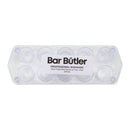 BAR BUTLER 10 CLEAR PLASTIC SHOT GLASSES ON A TRAY 11PK, 25ML